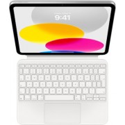 Apple Magic Flip Cover Πλαστικό με Πληκτρολόγιο Λευκό International English (iPad 2022 10.9'')