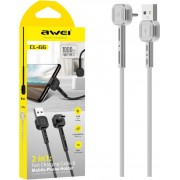 Awei Fast Charging TYPE-C Cable 2in1 CL-66