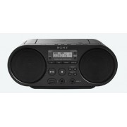 Sony Φορητό Ηχοσύστημα ZS-PS50 με CD / MP3 / USB / Ραδιόφωνο σε Μαύρο Χρώμα